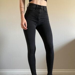 Abercrombie & Fitch Simone High Rise Ankle Skinny Jeans